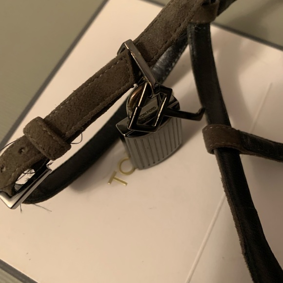 TOM FORD Graphite Heels, size 37,5 US 7, in original box with dust bags - Picture 6 of 9